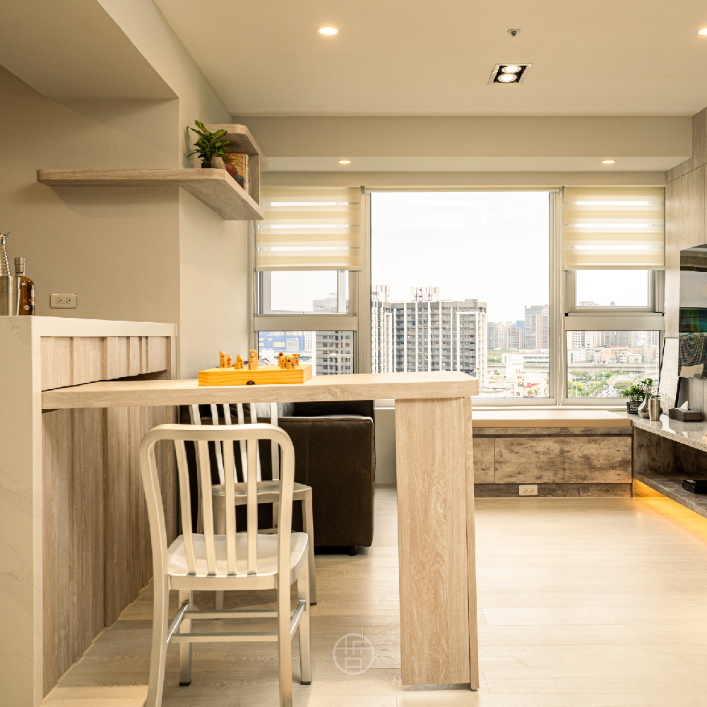 巧寓 小宅、home gym、北歐風